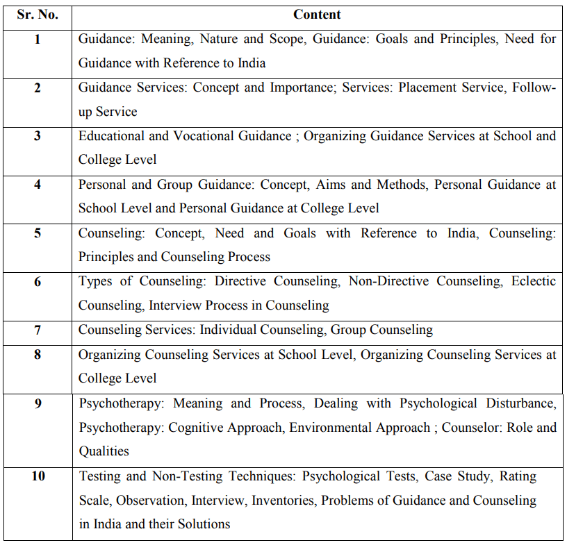 Guidance And Counselling Book In English PDF (Study Material)